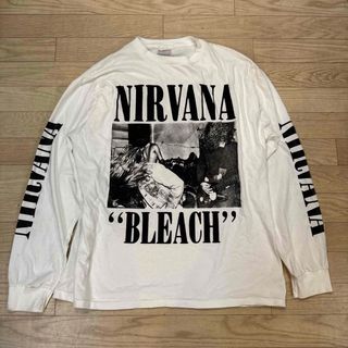Nirvana ニルヴァーナ ロンT/ バンドTシャツ/ バンT(Tシャツ/カットソー(七分/長袖))