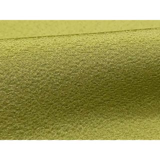 平和屋着物■上質な色無地　抹茶色　正絹　逸品　DAAS8111qp(着物)