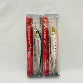 メガバス(Megabass)のメガバス X-80 MAGNUM +1 マグナム 未開封 2個セット X80(ルアー用品)