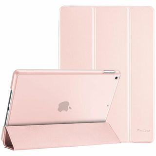 【色:ライトピンク】ProCase iPad 9/8/7 ケース (2021 2(タブレット)