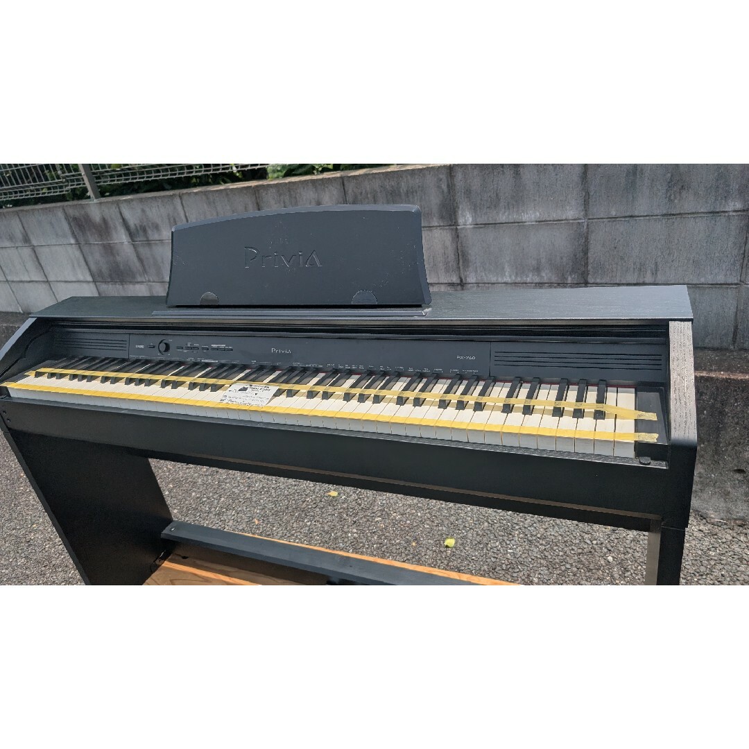 CASIO - 送料込み CASIO 電子ピアノ PX-760 15年製 激美品＆ほぼ