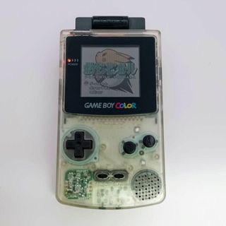 【動作確認済】ニンテンドー ゲームボーイカラー CGB-001 スケルトン(携帯用ゲーム機本体)