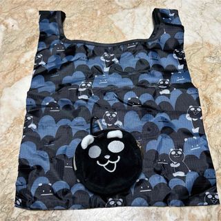 イオン　ブラックフライデー ポーチ付きエコバッグ(エコバッグ)