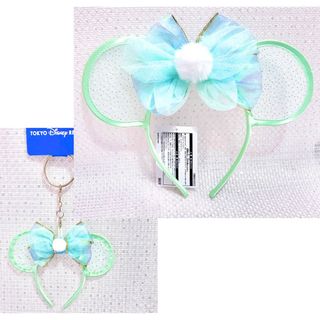 ディズニー(Disney)の新品☆ ファンタジースプリングス　ティンカーベル　カチューシャ　キーチェーン(カチューシャ)