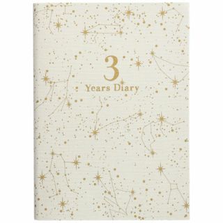 ARTEMIS アーティミス アーティミス 日記帳 3年連用 星座 白 DP3-(その他)