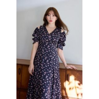 ハーリップトゥ(Her lip to)のMarguerite Open Shoulder Dress(ロングワンピース/マキシワンピース)