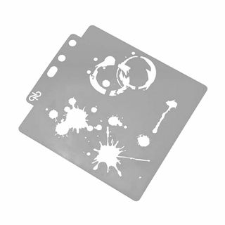 【特価セール】EXCEART 塗装ステンシル 塗装テンプレート 描画ツール 絵描(その他)