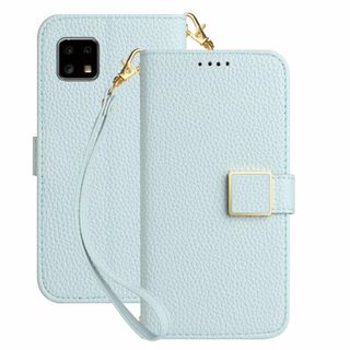【色:アイスブルー_サイズ:Aquos Sense4/Sense5G】Deeaa(その他)