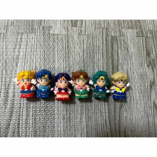 【当時品】美少女戦士セーラームーン 指人形 6体セット(その他)
