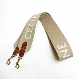 セリーヌ(CELINE)の【良品】CELINE ロゴ ジャガード ロングストラップ ショルダーストラップ(その他)