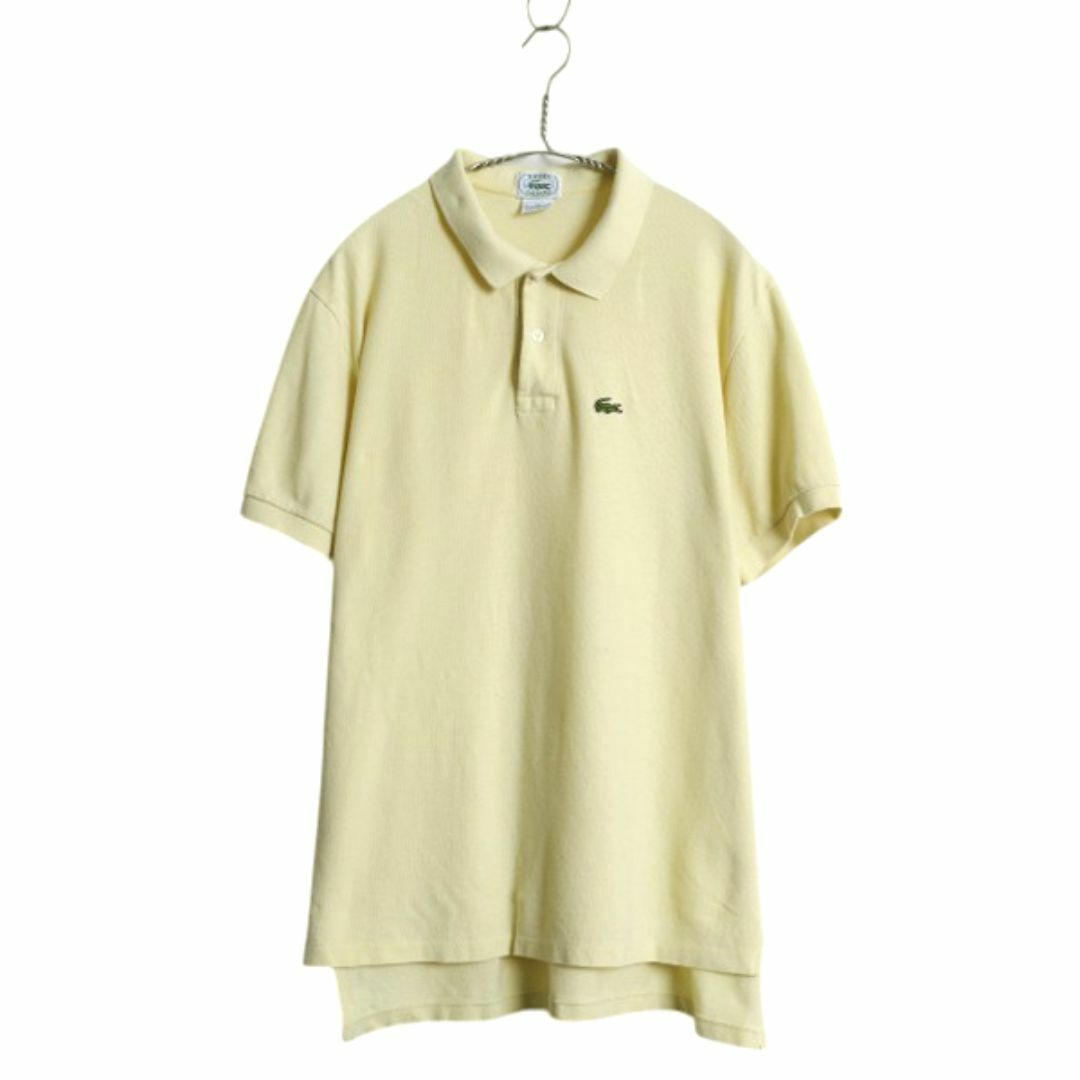 LACOSTE Lacoste ラコステ メンズ 半袖 ビッグラコステ 鹿の子