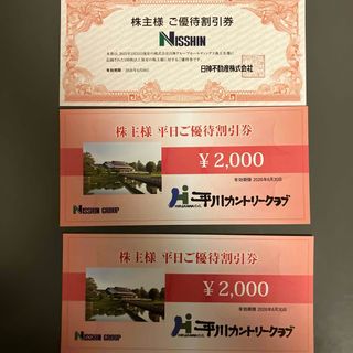 (匿名配送)日神グループホールディングス　株主優待券(ゴルフ場)