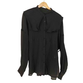 ムルーア(MURUA)のMURUA(ムルーア) セーラーシアーオーバーシャツ レディース トップス(シャツ/ブラウス(長袖/七分))