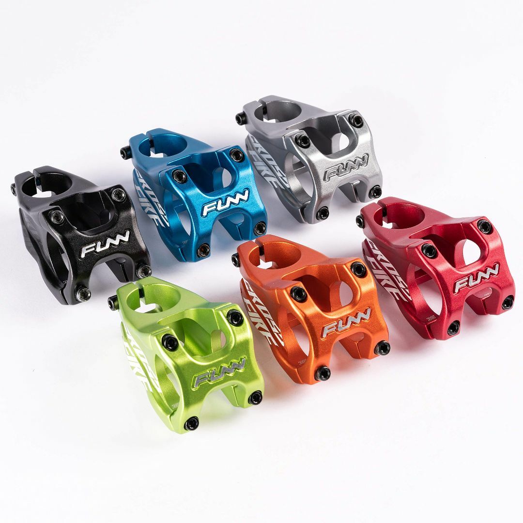 激レア】FUNN クランクステムセット 赤黒 限定柄