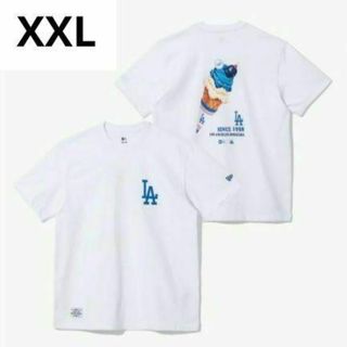 ニューエラ(NEW ERA)の完売品★ニューエラ　ロサンゼルス・ドジャース アイスクリーム Tシャツ　XXL(Tシャツ/カットソー(半袖/袖なし))