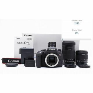 キヤノン(Canon)の15226 新品級スマホ転送 Canon EOS Kiss X9i ダブルズーム(デジタル一眼)
