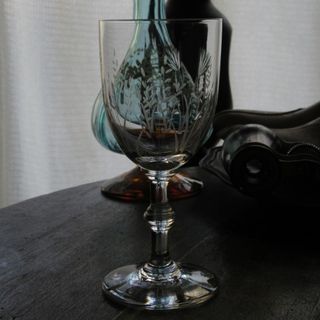 アンティークサンルイ　1920年頃「TALMA」H12.5cm(グラス/カップ)