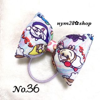ハンドメイド🎀BIGサイズ ふわふわリボン 𝒩𝑜.36(ファッション雑貨)