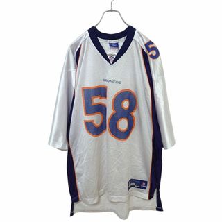 リーボック(Reebok)の【Reebok】 NFL デンバー・ブロンコス ゲームシャツ S-2026(アメリカンフットボール)