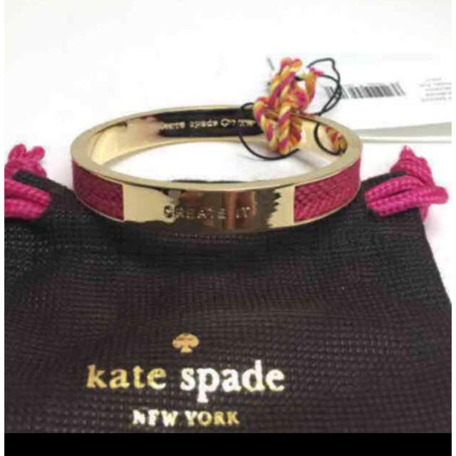 kate spade new york(ケイトスペードニューヨーク)の新品タグ付き ケイトスペード バングル レディースのアクセサリー(ブレスレット/バングル)の商品写真