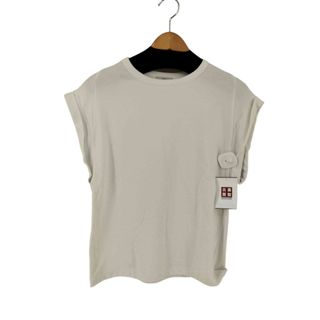 イエナ(IENA)のIENA(イエナ) ロールアップ フレンチスリーブ Tシャツ レディース(カットソー(半袖/袖なし))