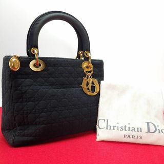クリスチャンディオール(Christian Dior)のクリスチャンディオール レディディオール カナージュ ハンドバッグ ナイロン(ハンドバッグ)