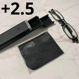 シニアグラス 老眼鏡 携帯用 ケース付け 超軽量ブルーライトカット コンパクト(その他)