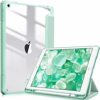 【色:グリーン】Fintie iPad 10.2 ケース iPad 第9 / 8(タブレット)