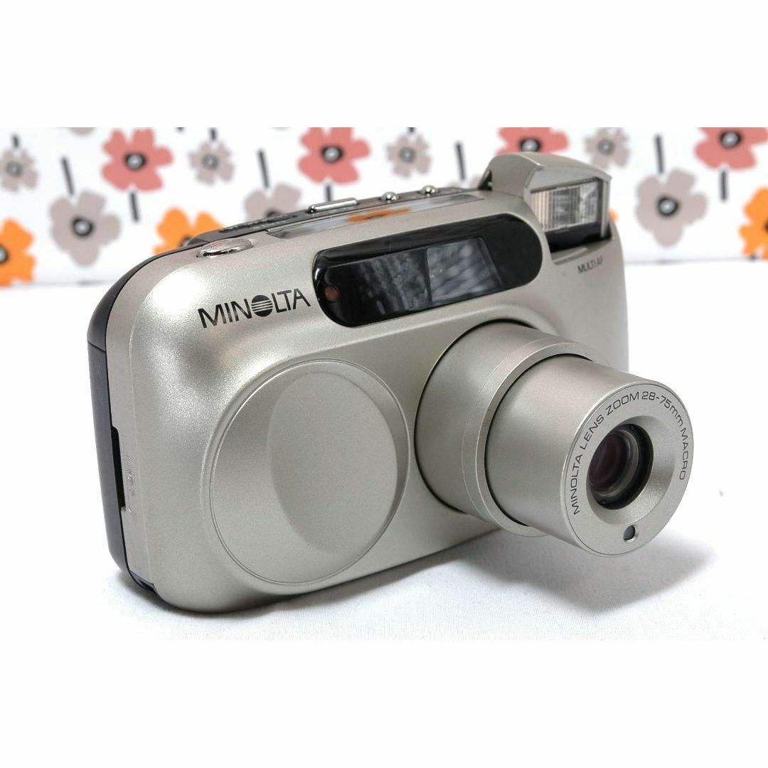 最新の激安 動作確認済】❤MINOLTA Capios 75❤極美品❤フィルムカメラ❤の フィルムカメラ