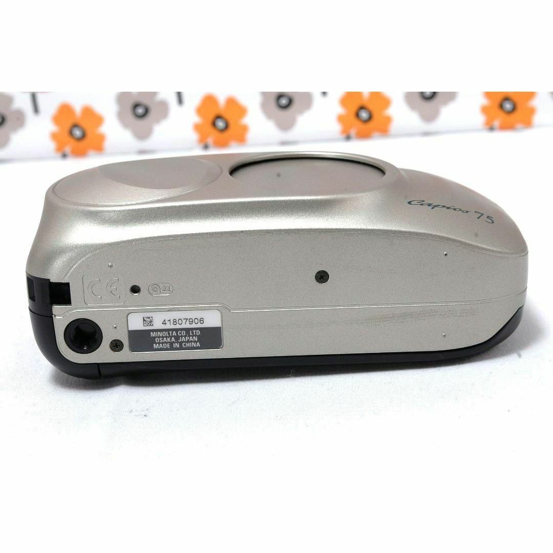 動作確認済】❤MINOLTA Capios 75❤極美品❤フィルムカメラ❤の
