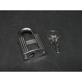 エルメス(HERMES)の■美品■ HERMES エルメス カデナ 南京錠 パドロック 102 鍵 キー シルバー系 DB2202(その他)