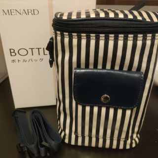 メナード(MENARD)の新品未使用MENARD ボトルバッグ ストライプ(ショルダーバッグ)