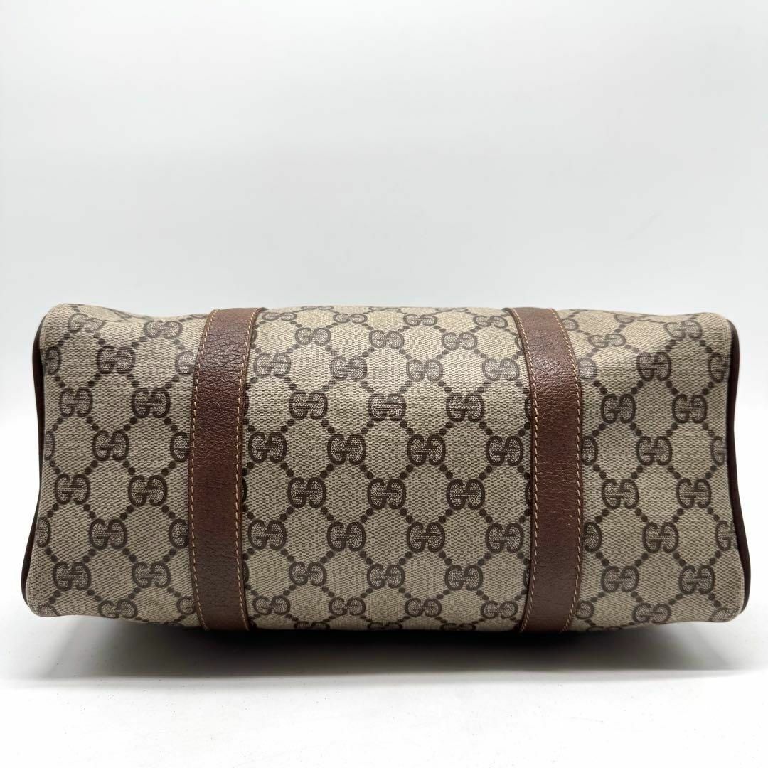 GUCCI - 【極美品】グッチ ミニボストンバッグ GG柄 シェリー