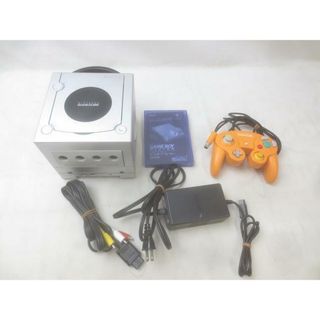  ジャンク品 ゲーム ゲームキューブ 本体 DOL-001 シルバー ゲームボーイプレイヤー DOL-017 周辺機器付き(携帯用ゲーム機本体)