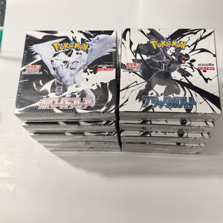 ポケモン(ポケモン)のポケモンカード　ブラックボルト/ホワイトフレア　新品未開封　シュリンク付き(Box/デッキ/パック)