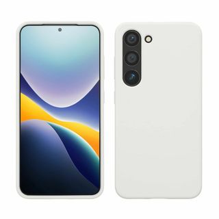 【サイズ:GalaxyS23_色:白色マット】kwmobile スマホケース S(その他)