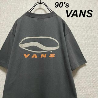 ヴァンズ(VANS)の90s ヴィンテージ オールド バンズ Tシャツ バックプリント 旧タグ 美品(Tシャツ/カットソー(半袖/袖なし))