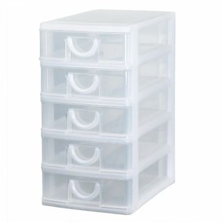 【特価セール】サンコープラスチック(SankoPlastic) 小物収納5段 エ(ケース/ボックス)