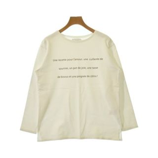 スローブイエナ(SLOBE IENA)のSLOBE IENA スローブイエナ Tシャツ・カットソー M 白 【古着】【中古】【送料無料】(カットソー(半袖/袖なし))