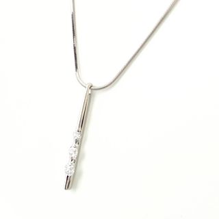 メレダイヤ デザインネックレス Pt900 【中古】(ネックレス)