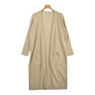 MUSE de Deuxieme Classe カーディガン M ベージュ 【古着】【中古】【送料無料】(カーディガン)