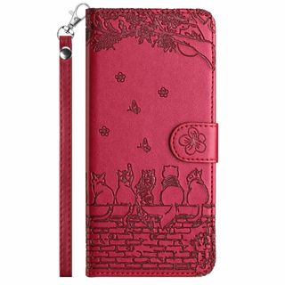 TEDTIKJT iPhone 15 Pro Maxケース手帳型 レザー iPh(その他)