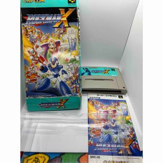 カプコン(CAPCOM)のロックマンX スーパーファミコン ソフト　箱説付き(家庭用ゲームソフト)
