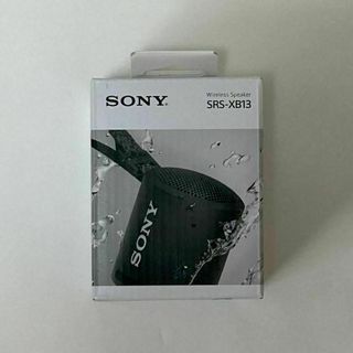 ソニー(SONY)の新品未開封【SONY】SRS-XB13型　ポータブルスピーカー黒(スピーカー)