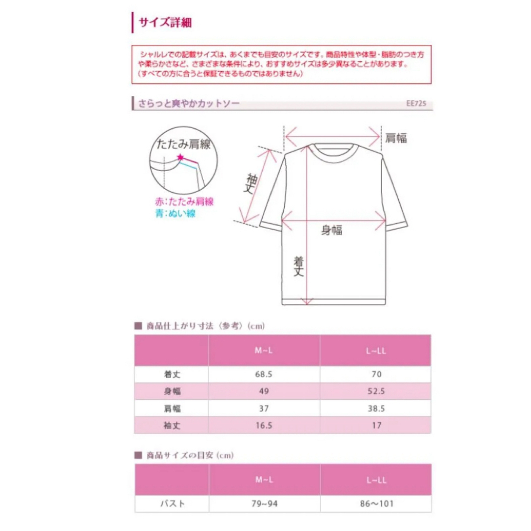 シャルレ(シャルレ)のシャルレ＊EE725＊爽やかカットソー＊M～L＊ペールイエロー レディースのトップス(カットソー(半袖/袖なし))の商品写真
