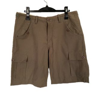 Self　セルフ　ショートパンツ　L　olive　デザインポケット(ショートパンツ)