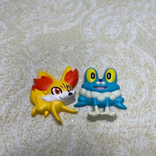 ポケモン　マグネット　ケロマツ　フォッコ(キャラクターグッズ)