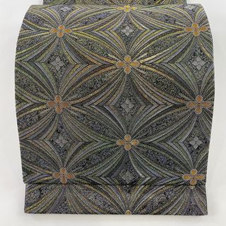 袋帯 美品 名品 六通 正絹 【中古】(帯)