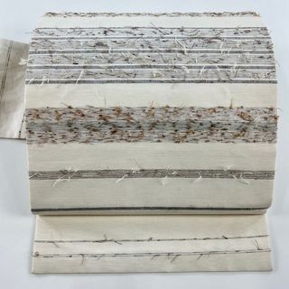 名古屋帯 秀品 正絹 【中古】(帯)