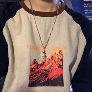 【限定】宇宙飛行士 ネックレス メンズ ユニセックス おもしろ 個性的 男女(ネックレス)